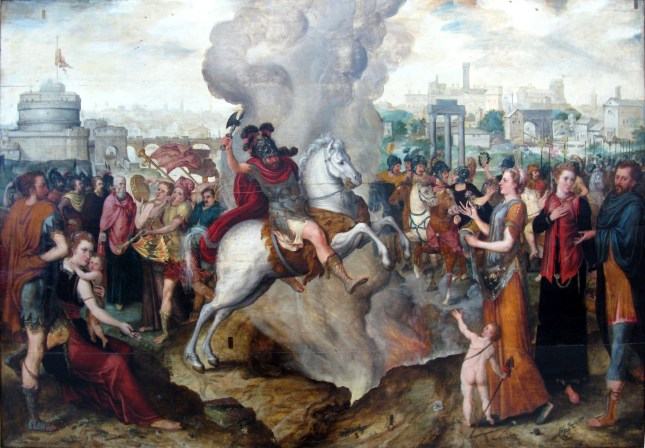 The_self-sacrifice_of_Marcus_Curtius